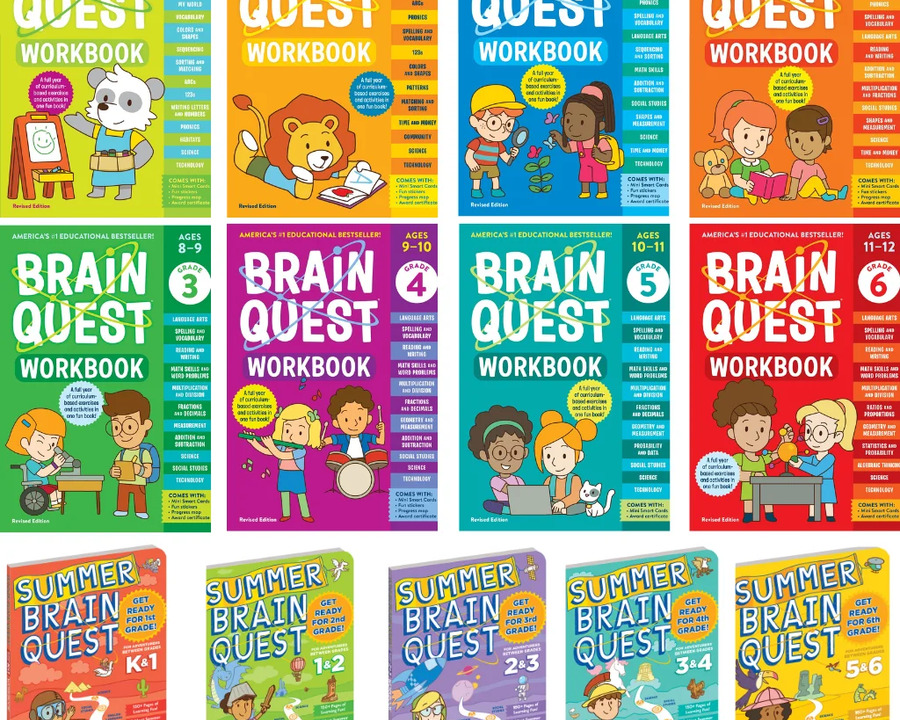 Brain Quest & Summer Brain Quest Workbooks