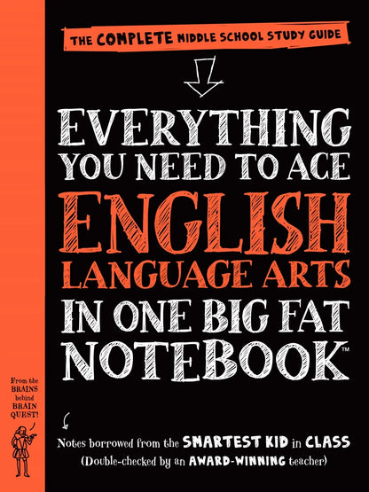 Everything You Need to Ace English Language Arts in One Big Fat Notebook - MakoStars Online Store