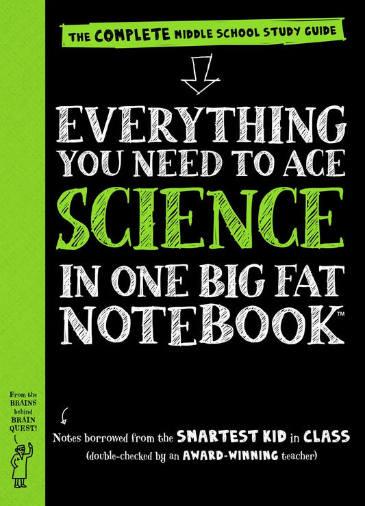 Everything You Need to Ace Science in One Big Fat Notebook : The Complete Middle School Study Guide - MakoStars Online Store