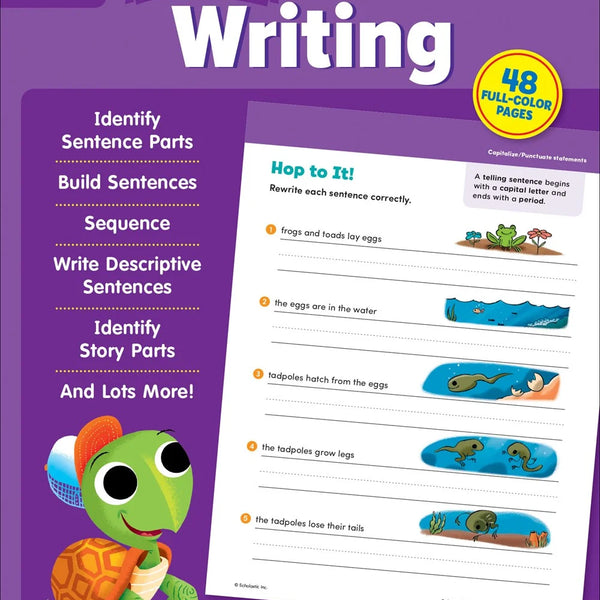 Scholastic Success with Writing Grade 1 Workbook - MakoStars Online Store