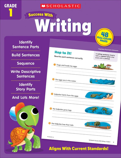 Scholastic Success with Writing Grade 1 Workbook - MakoStars Online Store