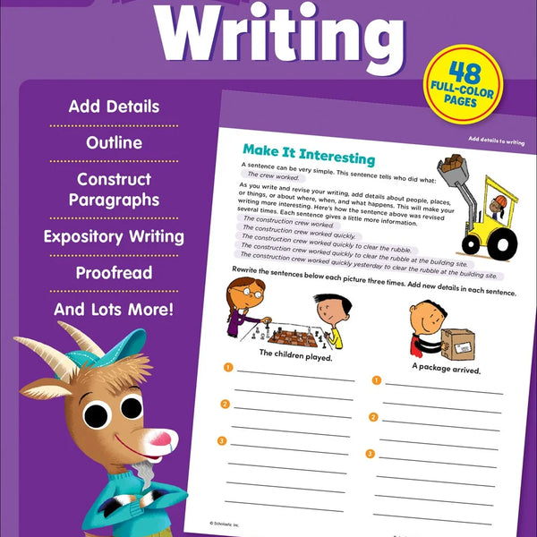 Scholastic Success with Writing Grade 4 Workbook - MakoStars Online Store