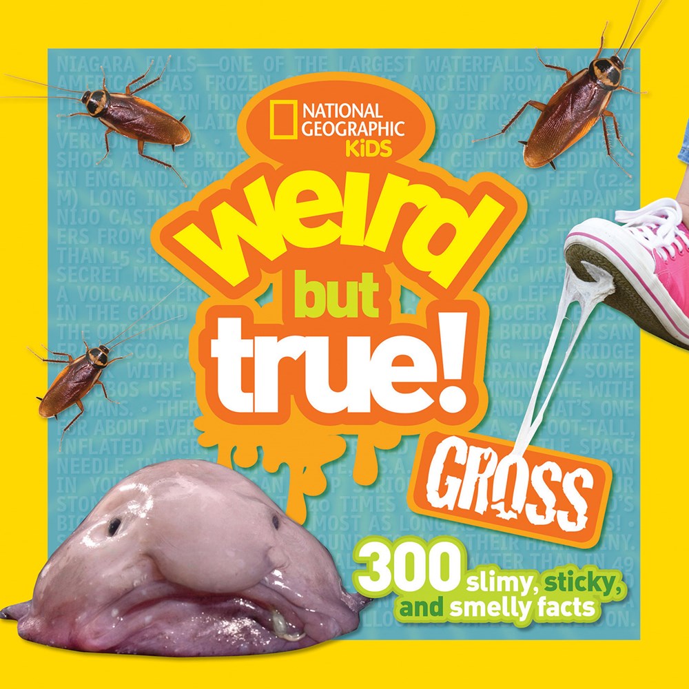 Weird But True Gross : 300 Slimy, Sticky, and Smelly Facts - MakoStars Store | English Books and Study Materials