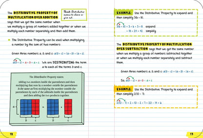 Everything You Need to Ace Pre-Algebra and Algebra I in One Big Fat Notebook - MakoStars Online Store