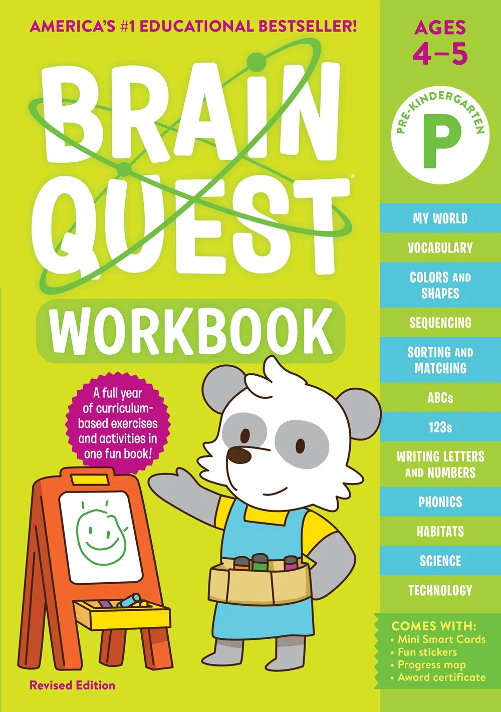 Brain Quest Workbook: Pre-K Revised Edition (Revised) - MakoStars Online Store