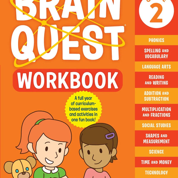 Brain Quest Workbook: 2nd Grade Revised Edition - MakoStars Online Store