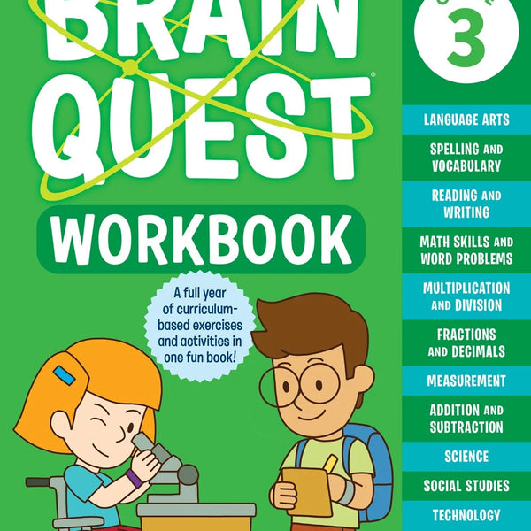 Brain Quest Workbook: 3rd Grade Revised Edition - MakoStars Online Store