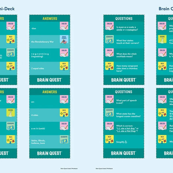 Brain Quest Workbook: 5th Grade Revised Edition - MakoStars Online Store