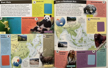 Animals of The World (with Stickers)