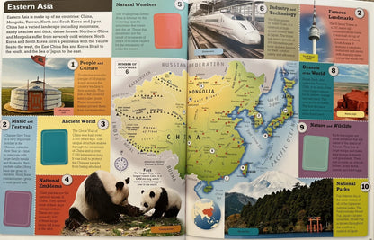 Atlas of the World Children's Sticker Book