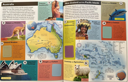 Atlas of the World Children's Sticker Book