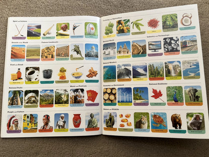 Atlas of the World Children's Sticker Book