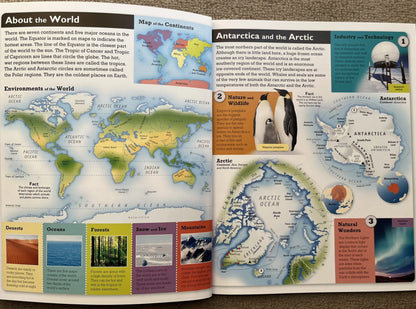 Atlas of the World Children's Sticker Book