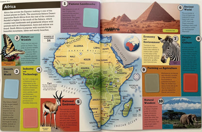 Atlas of the World Children's Sticker Book