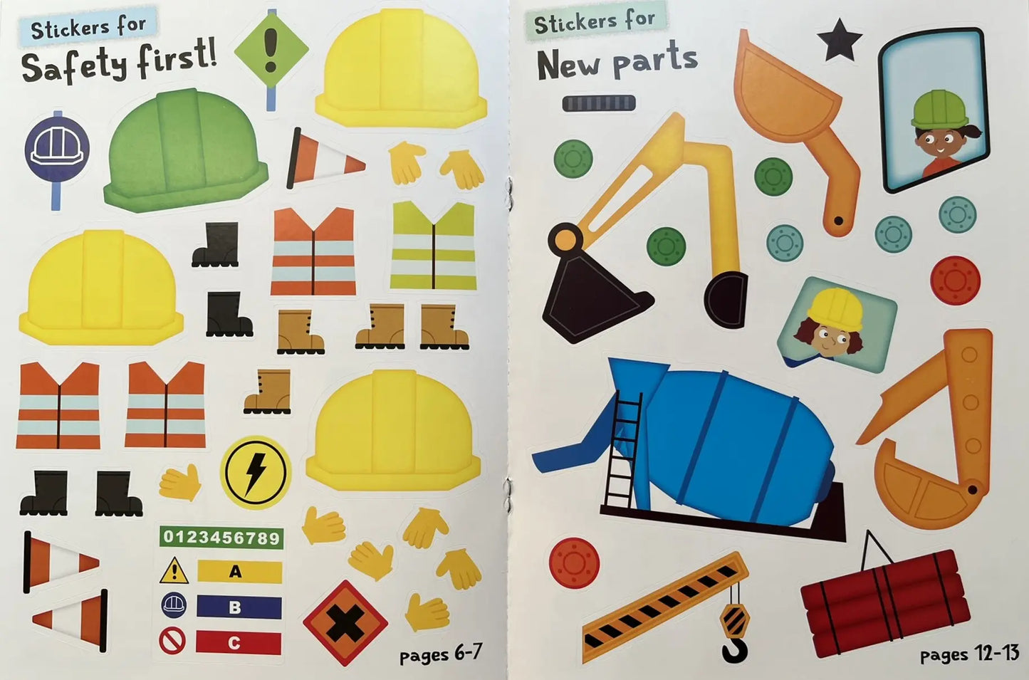 My First Building Site Sticker Activity Book (Scholastic Activities)