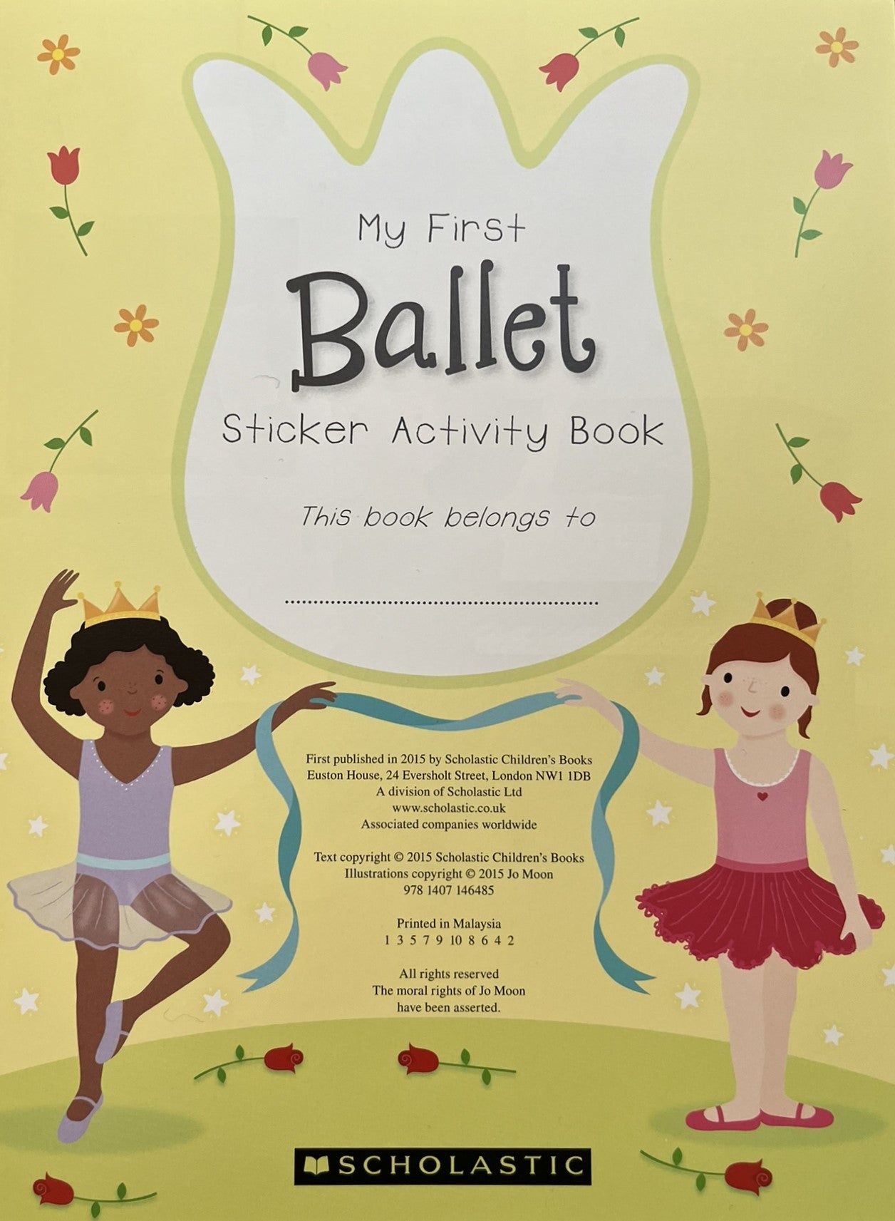 My First Ballet Sticker Actiity Book