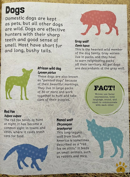 Sticker Encyclopedia Animals