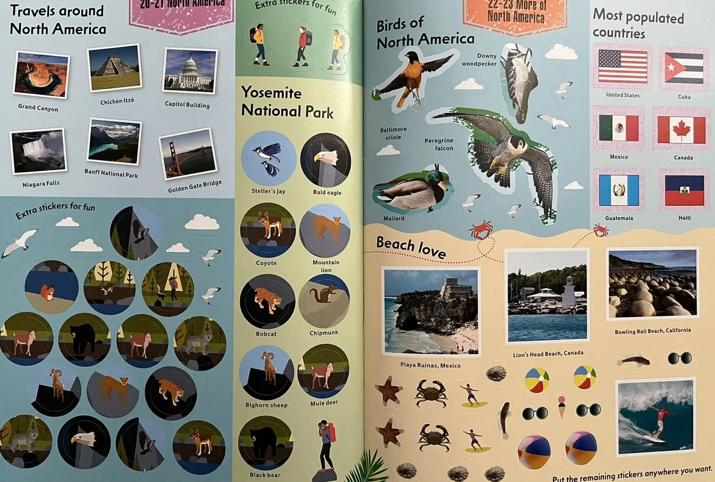 Sticker Encyclopedia Around the World