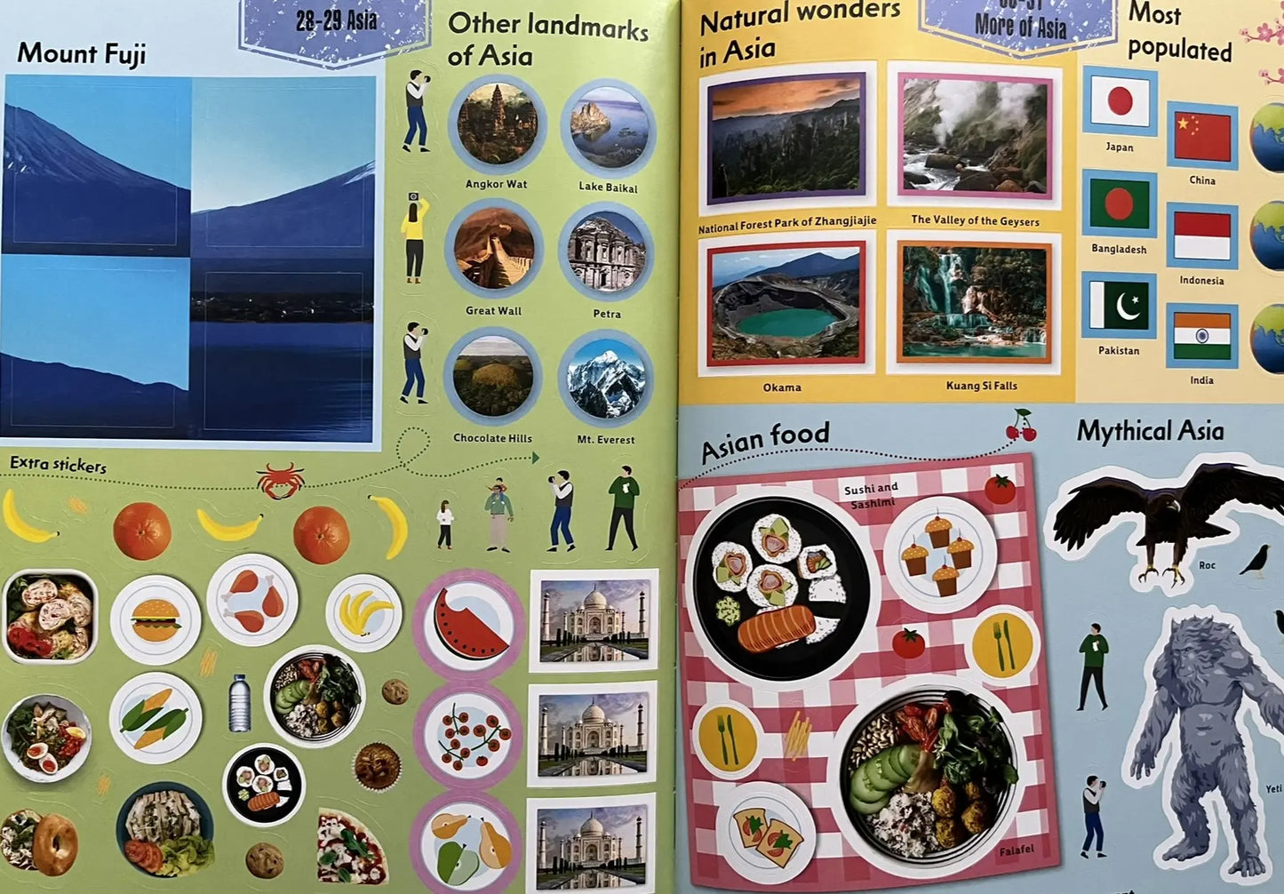 Sticker Encyclopedia Around the World