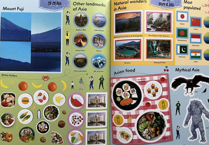 Sticker Encyclopedia Around the World