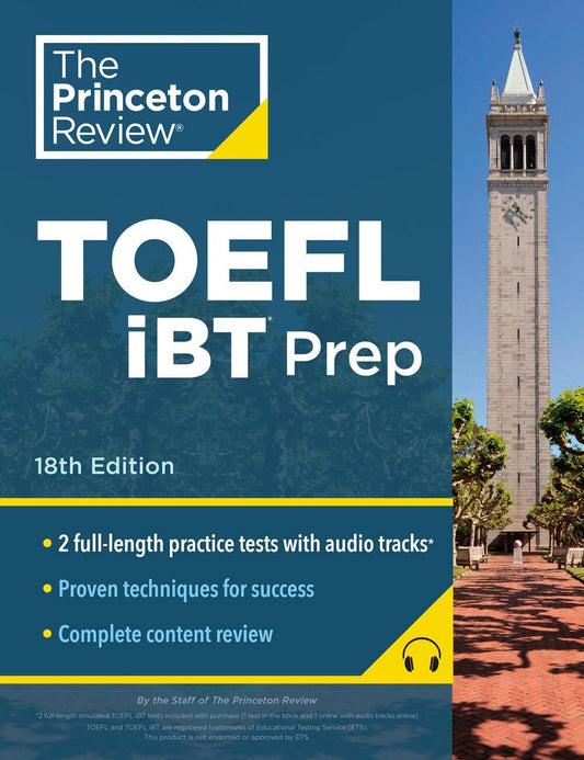 Princeton Review TOEFL iBT Prep 18th Edition