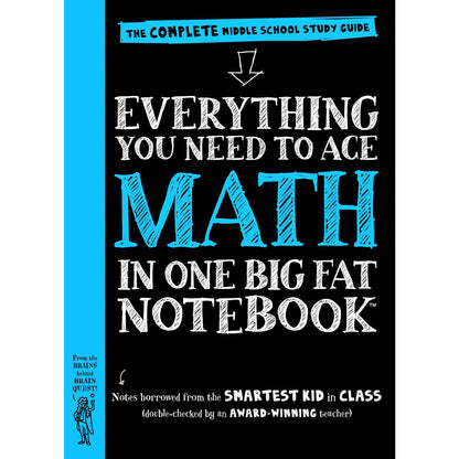 Everything You Need to Ace Math in One Big Fat Notebook - US Edition - MakoStars Online Store