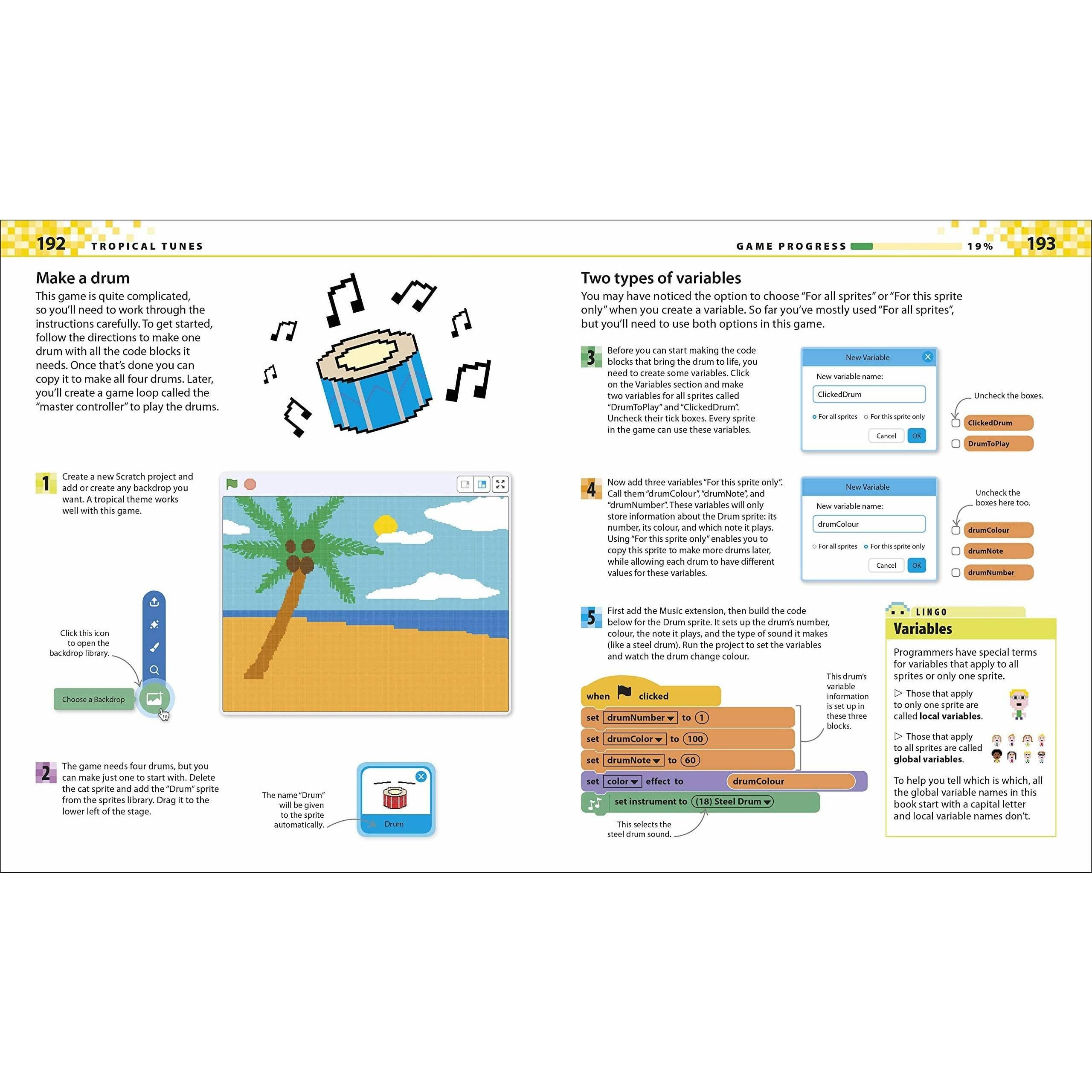 Coding Games in Scratch: A Step-by-Step Visual Guide to Building Your Own Computer Games (Computer Coding for Kids) - MakoStars Online Store
