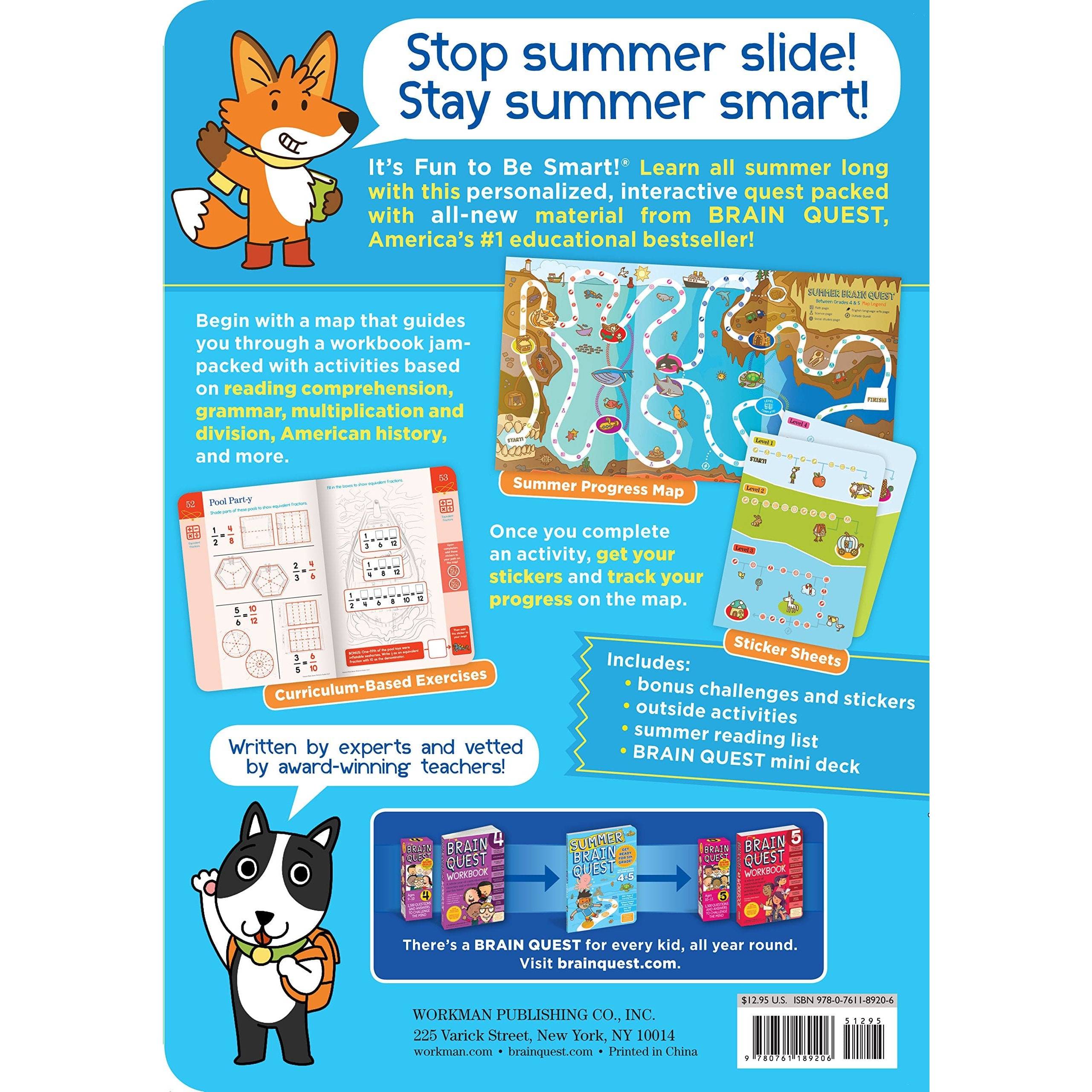 Summer Brain Quest: Between Grades 4 & 5 - MakoStars Online Store