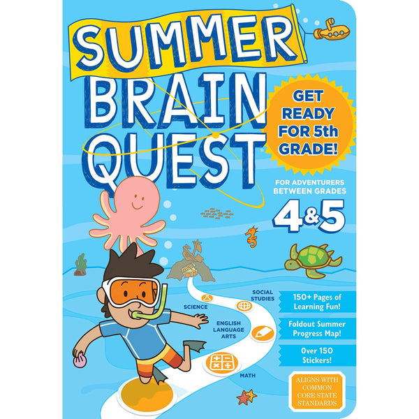 Summer Brain Quest: Between Grades 4 & 5 - MakoStars Online Store