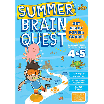 Summer Brain Quest: Between Grades 4 & 5 - MakoStars Online Store