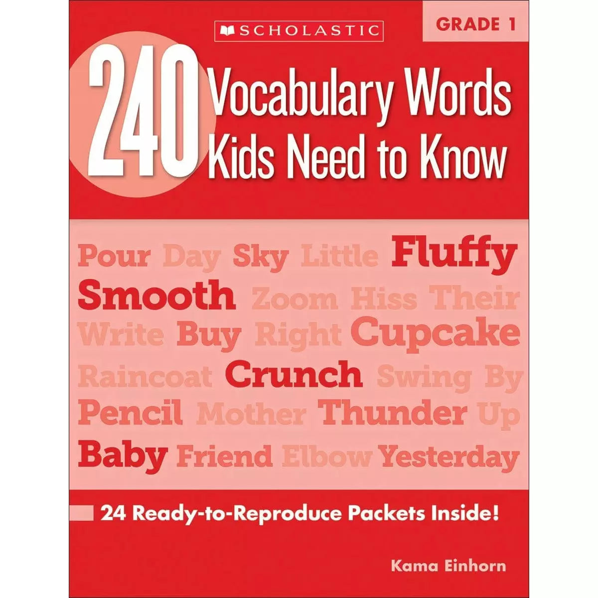 240 Vocabulary Words Kids Need to Know: Grade 1 - MakoStars Online Store