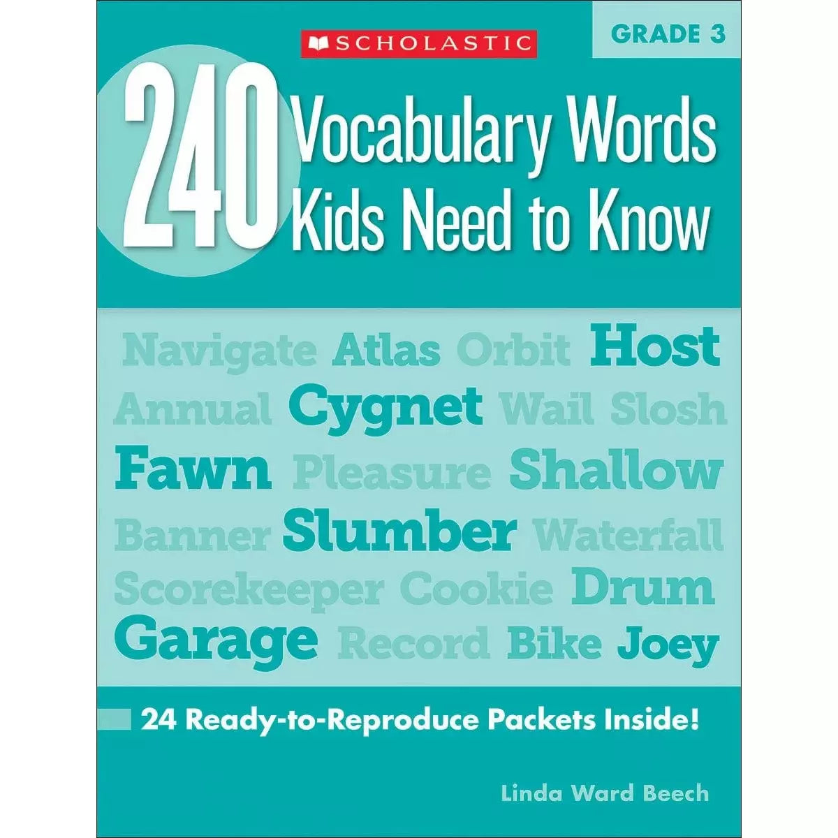 240 Vocabulary Words Kids Need to Know: Grade 3 - MakoStars Online Store