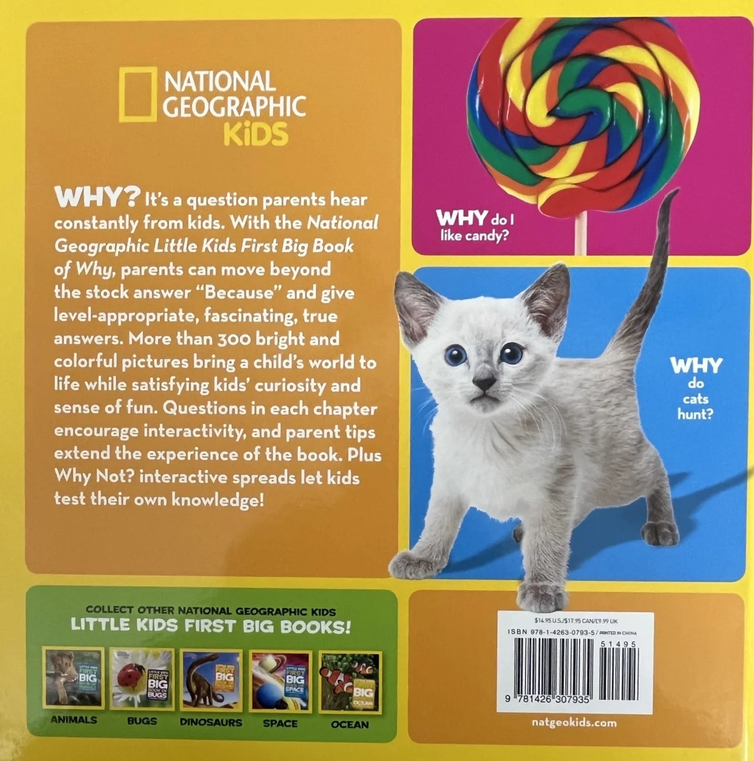 National Geographic Little Kids First Big Book of Why by Amy Shields:  9781426307935