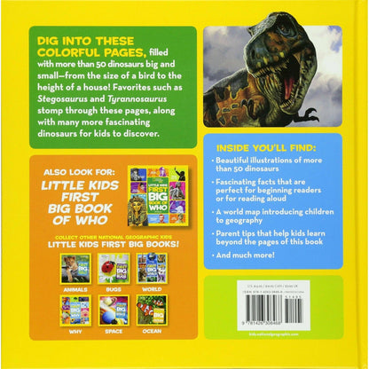 National Geographic Little Kids First Big Book of Dinosaurs - MakoStars Online Store