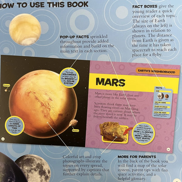 National Geographic Little Kids First Big Book of Space - MakoStars Online Store