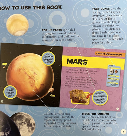 National Geographic Little Kids First Big Book of Space - MakoStars Online Store