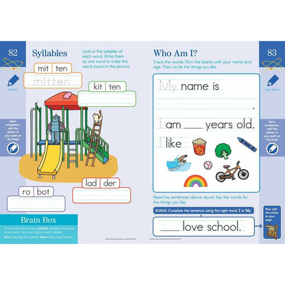 Summer Brain Quest: Between Grades Pre-K & K - MakoStars Online Store