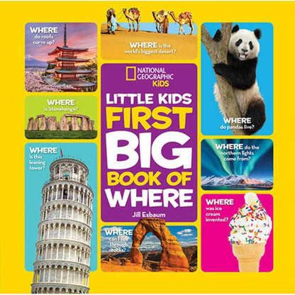 National Geographic Little Kids First Big Book of Where - MakoStars Online Store