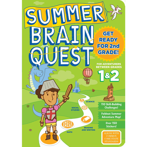 Summer Brain Quest: Between Grades 1 & 2 - MakoStars Online Store