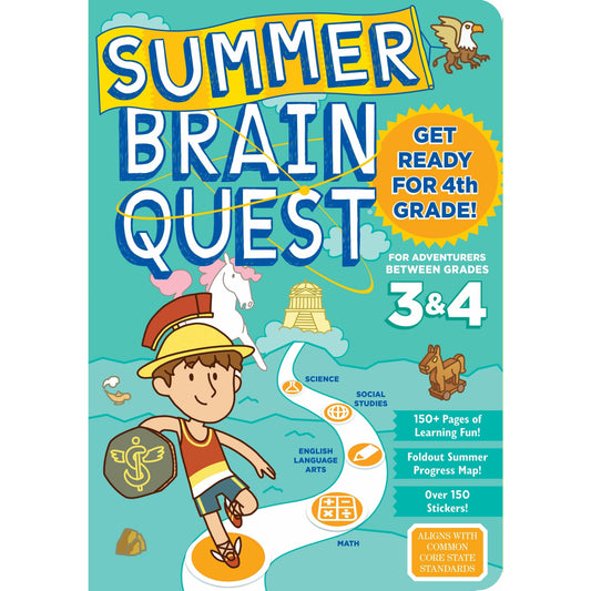 Summer Brain Quest: Between Grades 3 & 4 - MakoStars Online Store