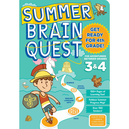 Summer Brain Quest: Between Grades 3 & 4 - MakoStars Online Store