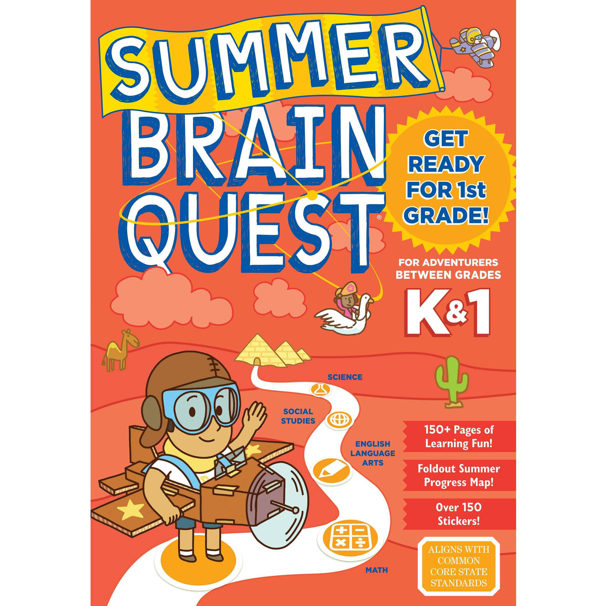 Summer Brain Quest: Between Grades K & 1 - MakoStars Online Store
